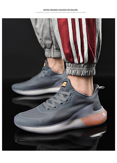 2024 Spring New White Shoes Breathable Mesh Sports Shoes Popcorn Soft Sole Men's Shoes Cross border Supply Trendy Shoes for Men_voghion.com