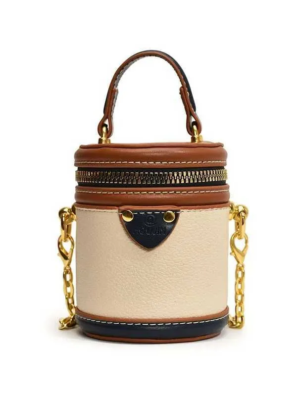 Herbst Neue Frauen Farbe Kontrast Mini Handtasche Erwachsene Mädchen PU Tasche Reichtum Eimer Tasche Eltern-kind Lippenstift Crossbody_voghion.com