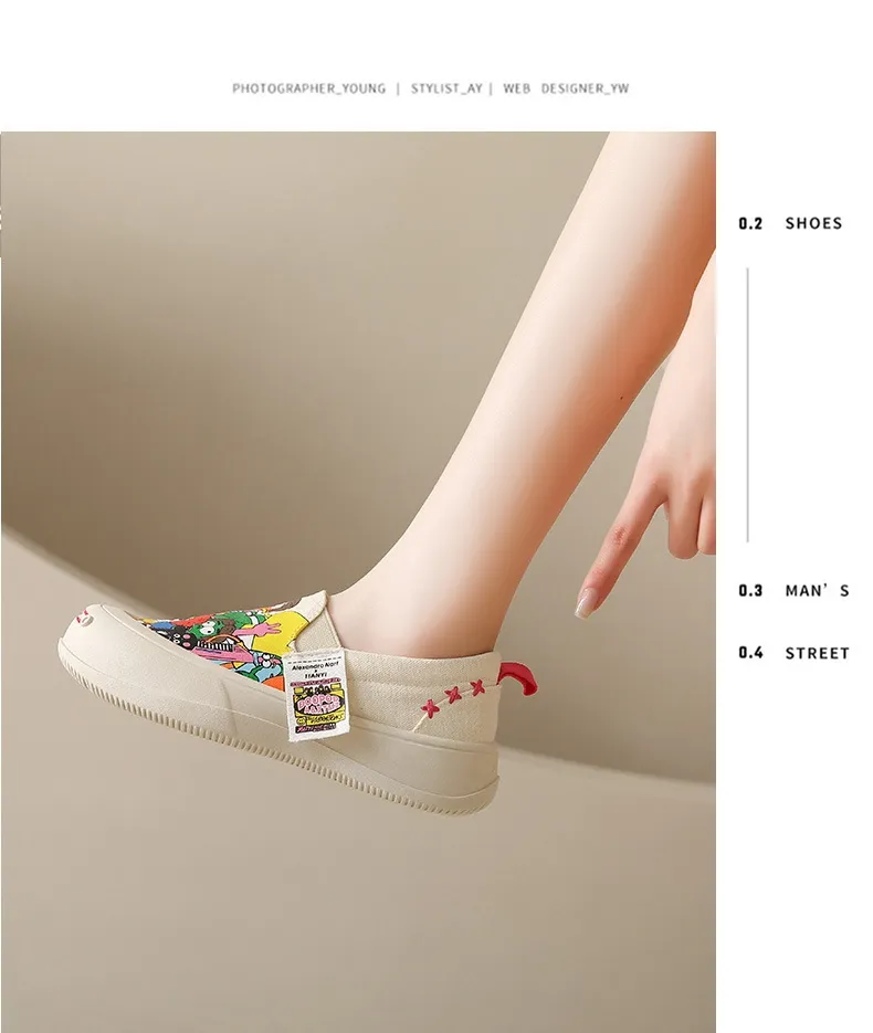 Damen Canvas Slipper Freizeitschuhe Bequeme Stoffschuhe Alltag_voghion.com
