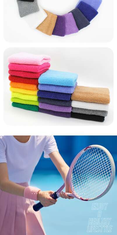 Schweessabsorbéierend Handduchschutz fir Fitness, Lafen, Basketball, atmungsaktiv Kotteng, Sport a Handgelenkschutz_voghion.com