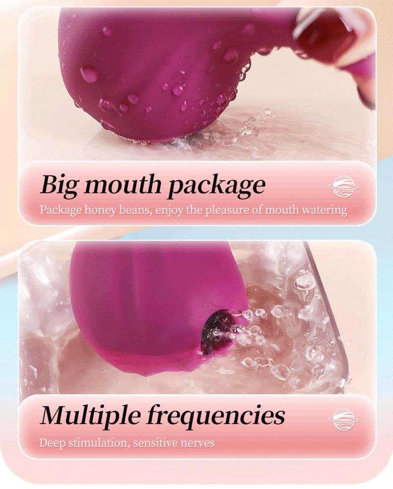 Kraftig Sucker Clitoris Sucking Vibrator til Kvinder Clit Nipple Oral Vacuum Stimulator Kvindelig Masturbator Massager Voksen_voghion.com