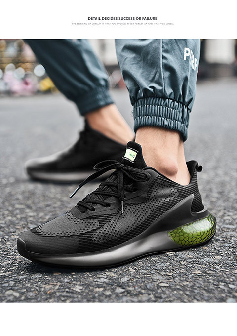 2024 Spring New White Shoes Breathable Mesh Sports Shoes Popcorn Soft Sole Men's Shoes Cross border Supply Trendy Shoes for Men_voghion.com