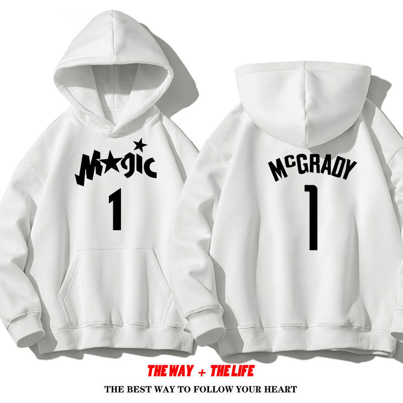 Ανδρικά Ρούχα Νο. 1 t mac tracy mac φούτερ με κουκούλα ανδρικό magic team άνοιξη και φθινόπωρο προπόνηση αθλητικό μπουφάν με κουκούλα μπάσκετ στολή tide_voghion.com