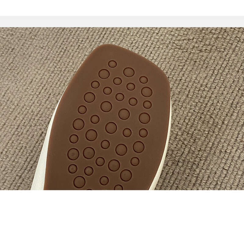 Women's Mary Jane Half Slip Flat French Fairy Style Gentle Loafers Women's_voghion.com