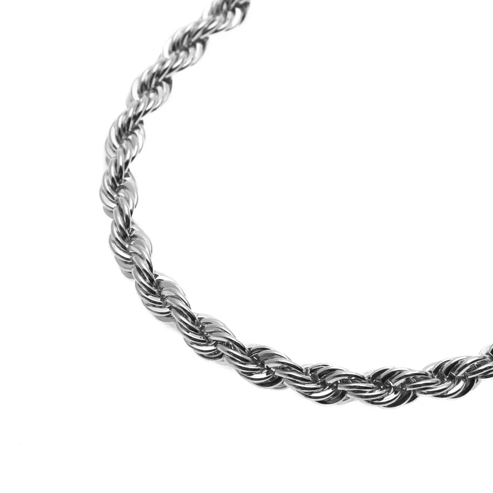 6,5 mm dicke, 75 cm lange, gedrehte Seilkette, vergoldet, schwere Hip-Hop-Halskette für Männer und Frauen_voghion.com
