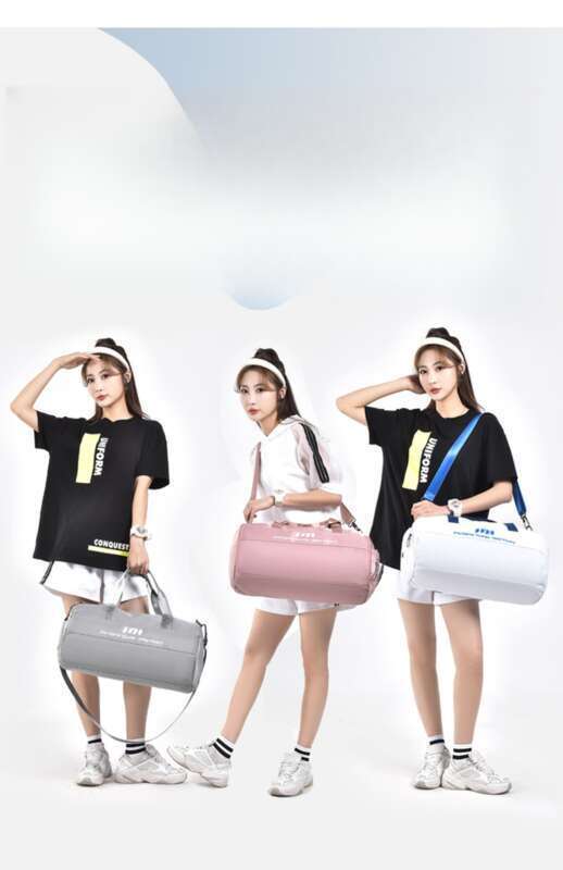 Fitness Bag, Dry Wet Separation Exercise Bag, Yoga Crossbody Bag, Large Capacity Gym Training Bag, Small Travel Bag_voghion.com