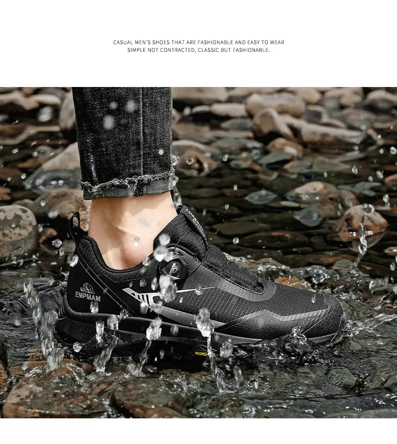 2025 Neue Herrenmode Vielseitige Freizeitschuhe, Wasserabweisende Outdoor-Wanderschuhe, Leichte Und Bequeme Wanderschuhe_voghion.com