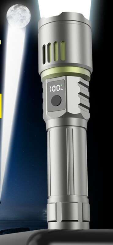 Special Forces Outdoor P900 Strong Flashli Portable Charging Ultra Bri Hernia Lamp Zoom Far Range Spotli LED_voghion.com