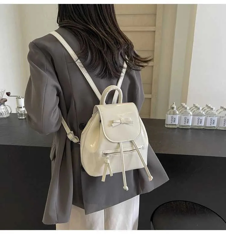 Mini Backpack And Shoulder Bag Set For Women Versatile Leather_voghion.com
