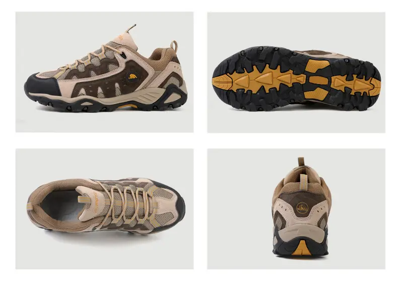 Large-size Fashion Trendy Outdoor Shoes, Casual Lightweight And Comfortable Hiking Shoes, All-season Breathable Hiking Shoes_voghion.com