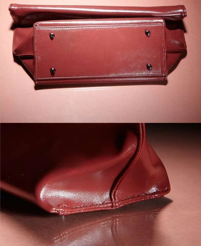 Vintage Clutch Bag For Women Soft Pu Leather Envelope Evening Bag_voghion.com