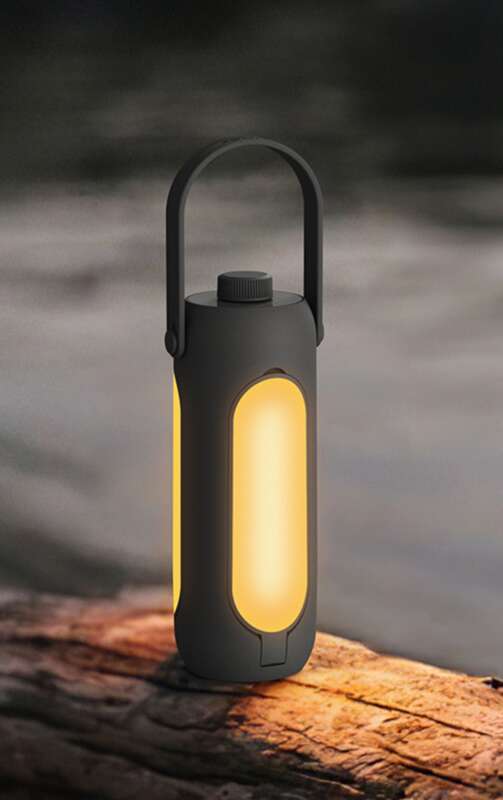 New Multifunctional Camping Light, 10000mAh Battery, Tri Color Dimming, USB Emergency Charging One Step Faster_voghion.com