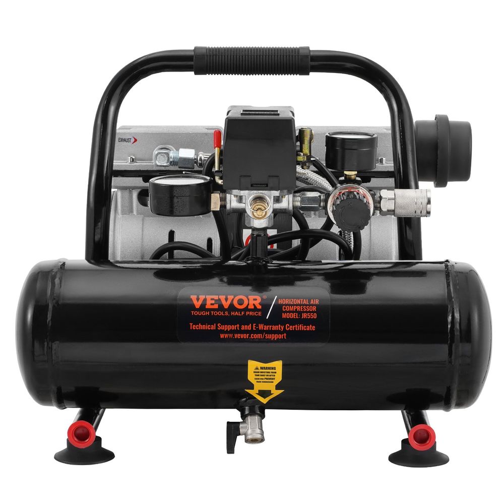 Air Compressor Compact Portable Oil Free Compressor 1 Gallon 90PSI_voghion.com