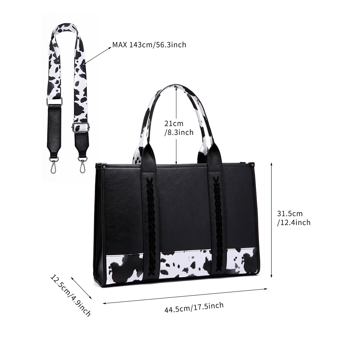 European and American retro combination bag printed western women's shoulder bohemian portable messenger women's bag_voghion.com