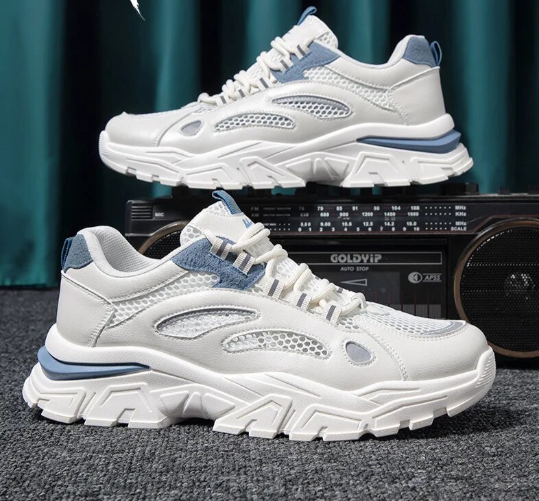 strength couples, 2024 summer new men's breathable mesh sports running shoes, _voghion.com