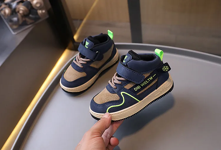 Baskets de basket-ball pour enfants, chaussures de course pour filles et garçons, légères, Happysteps, antidérapantes, pour tout-petits, tailles_voghion.com