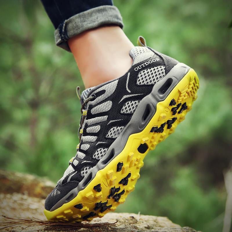 Sommer schnell trocknend männer und frauen atmungsaktive leder outdoor nicht-slip wandern schuhe_voghion.com
