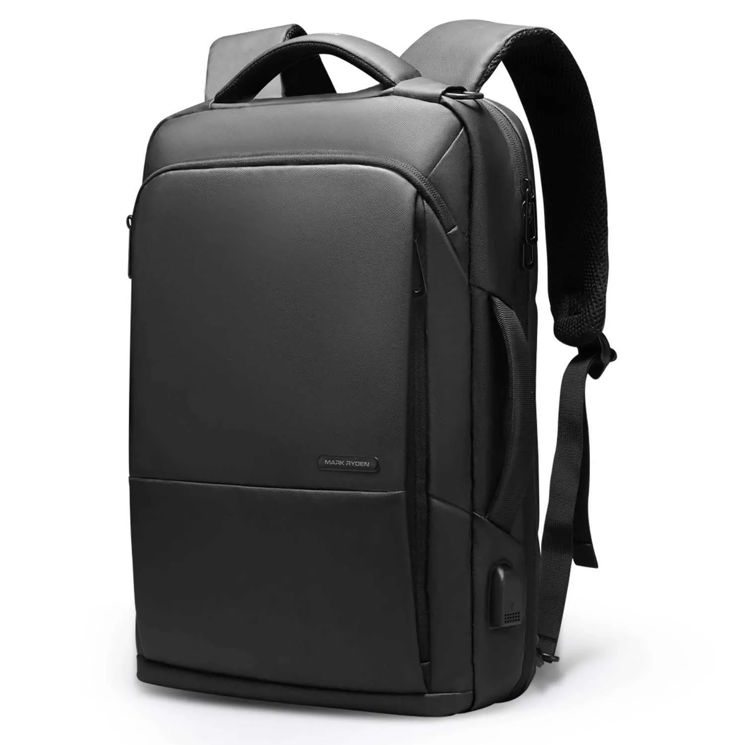 Mark Ryden 15.6 Inch Laptop Men Backpack Travel with USB Charging Port School Backpacks Waterproof Bag for MenC241031_voghion.com