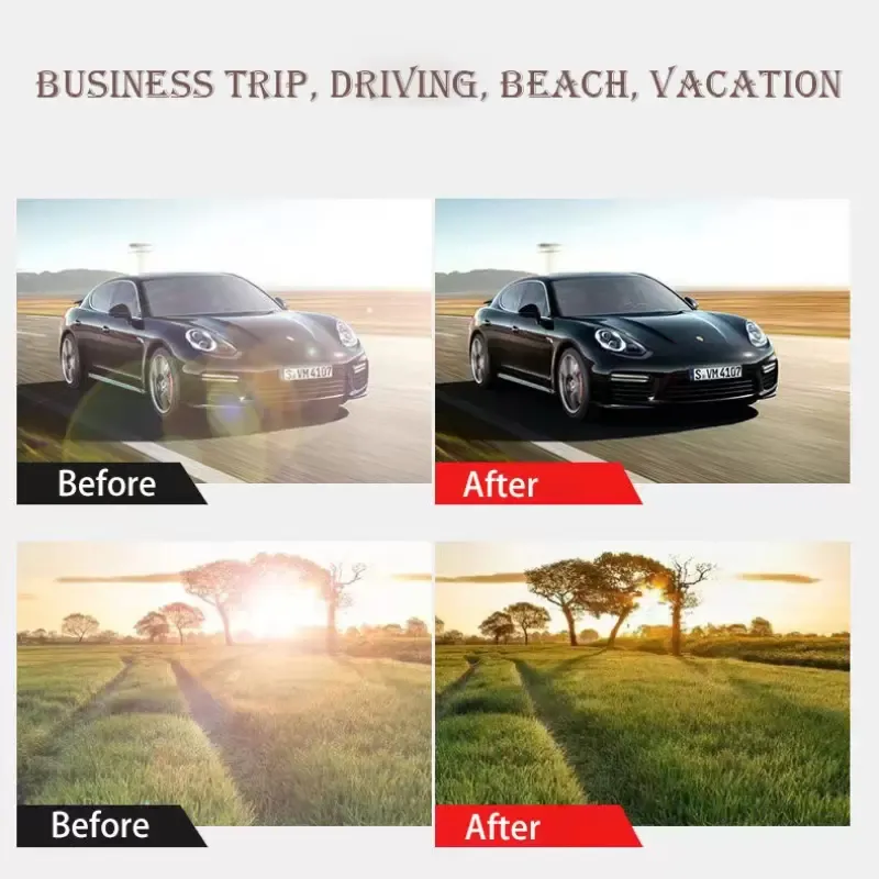 Beach Glasses for with Ellipses Shading Nice Women UV Frame Trend Men Cat Protection Eye Polarized Sunglasses Small_voghion.com