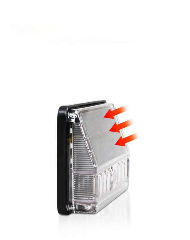 Fourth Generation Touch Sensitive Solar Powered Truck Anti Rear End Warning Reverse Lighting Lights, Wiring Free_voghion.com