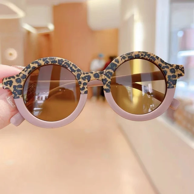 Novi dolasci Nove okrugle sunčane naočale u boji za dječake i djevojčice, slatke za djecu, UV400, prekrasne sunčane naočale za bebe, dječje Oculos De_voghion.com