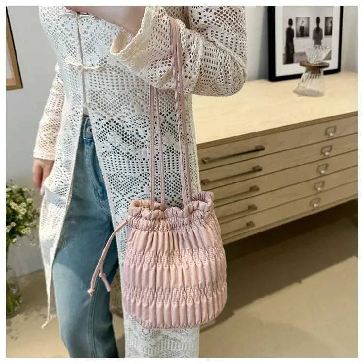 Sier rakott húzózsinóros válltáskák női designer puha PU bőr kis kézitáskák női alkalmi pénztárca hónalj_voghion.com