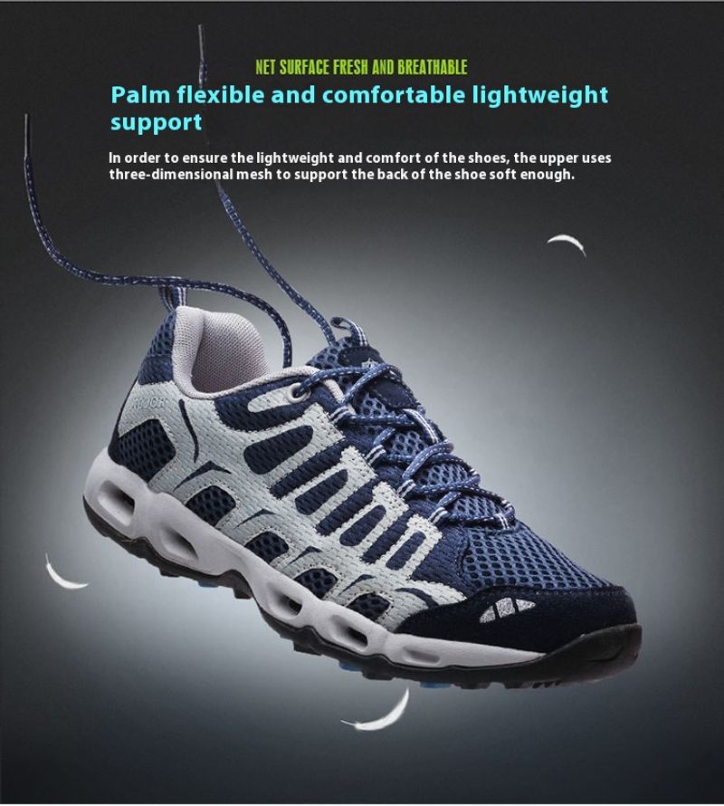 Sommer schnell trocknend männer und frauen atmungsaktive leder outdoor nicht-slip wandern schuhe_voghion.com