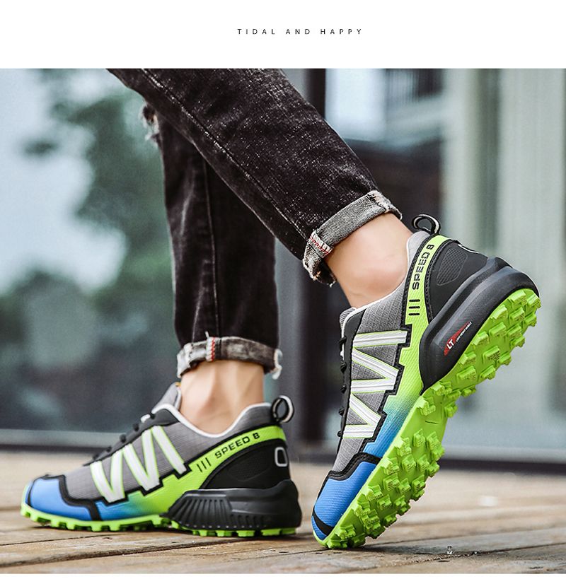 Cost performance Men's lightweight off-road running cycg waterproof outdoor hiking men's sports shoes, fashionable_voghion.com