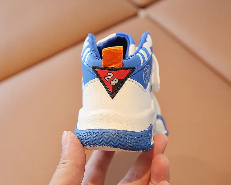 Kids Fashion High-top Sneakers For Boys Girls Sport Running Lightweight Children Casual Toddler Walking Shoes Sizes 21 -_voghion.com