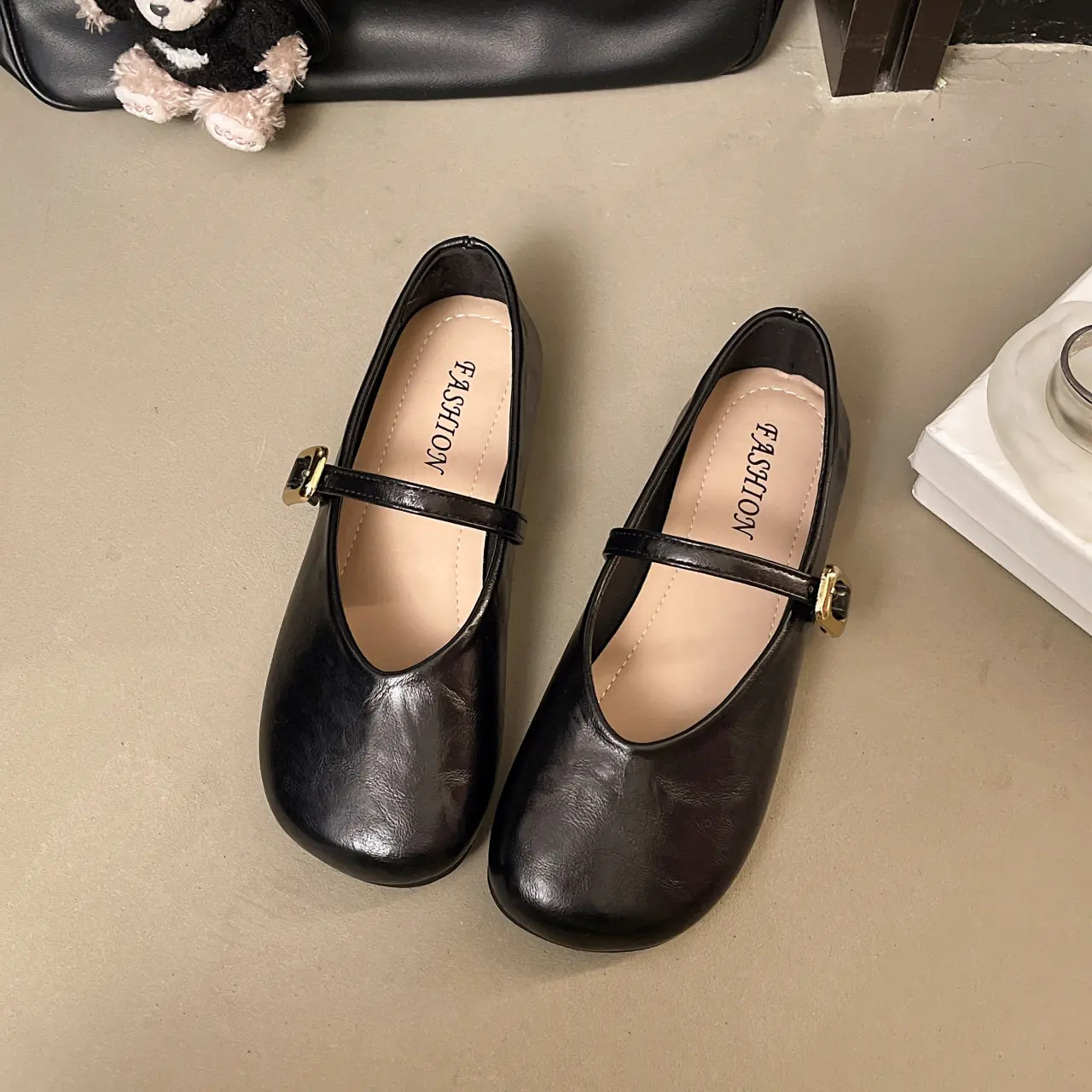 Ballerine donna stile mary jane scarpe comode casual_voghion.com