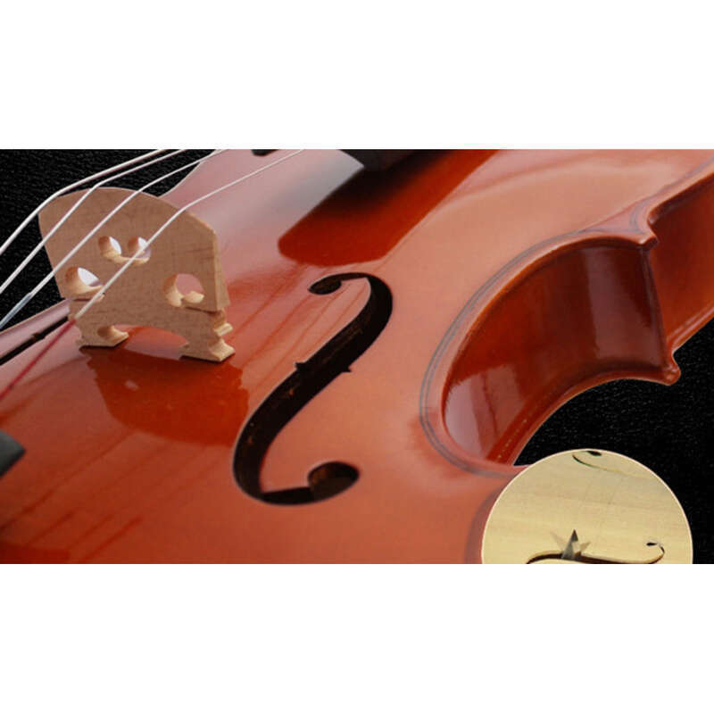 Masif Ahşap Başlangıç El Yapımı Profesyonel Seviye 4/4 Keman Çocuk Yetişkin Orkestra Sınav Solo Enstrüman Performansı_voghion.com