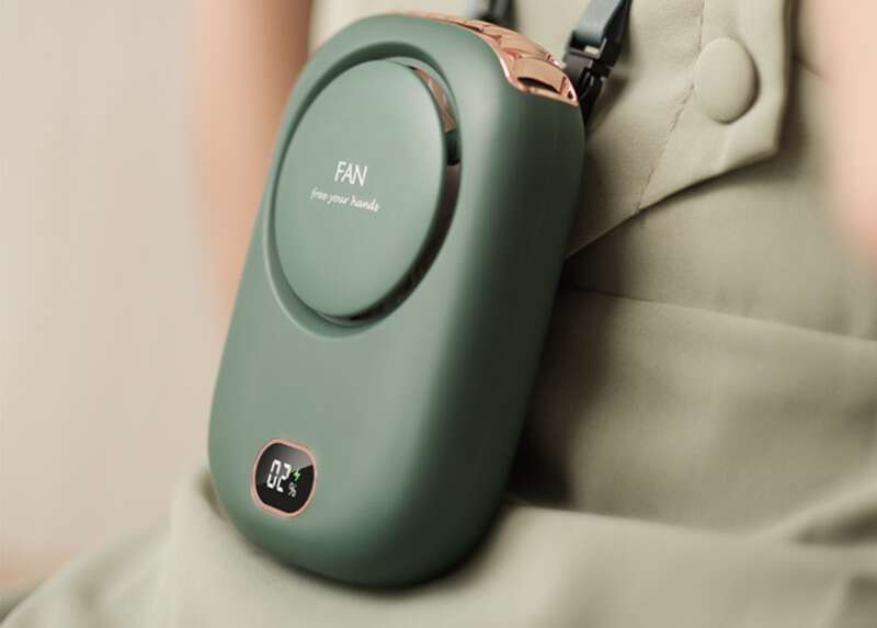 【 1385 recensioni 】 Mini collo vita appeso ricarica USB per ragazze, portatile portatile, con tre livelli di vento forte_voghion.com
