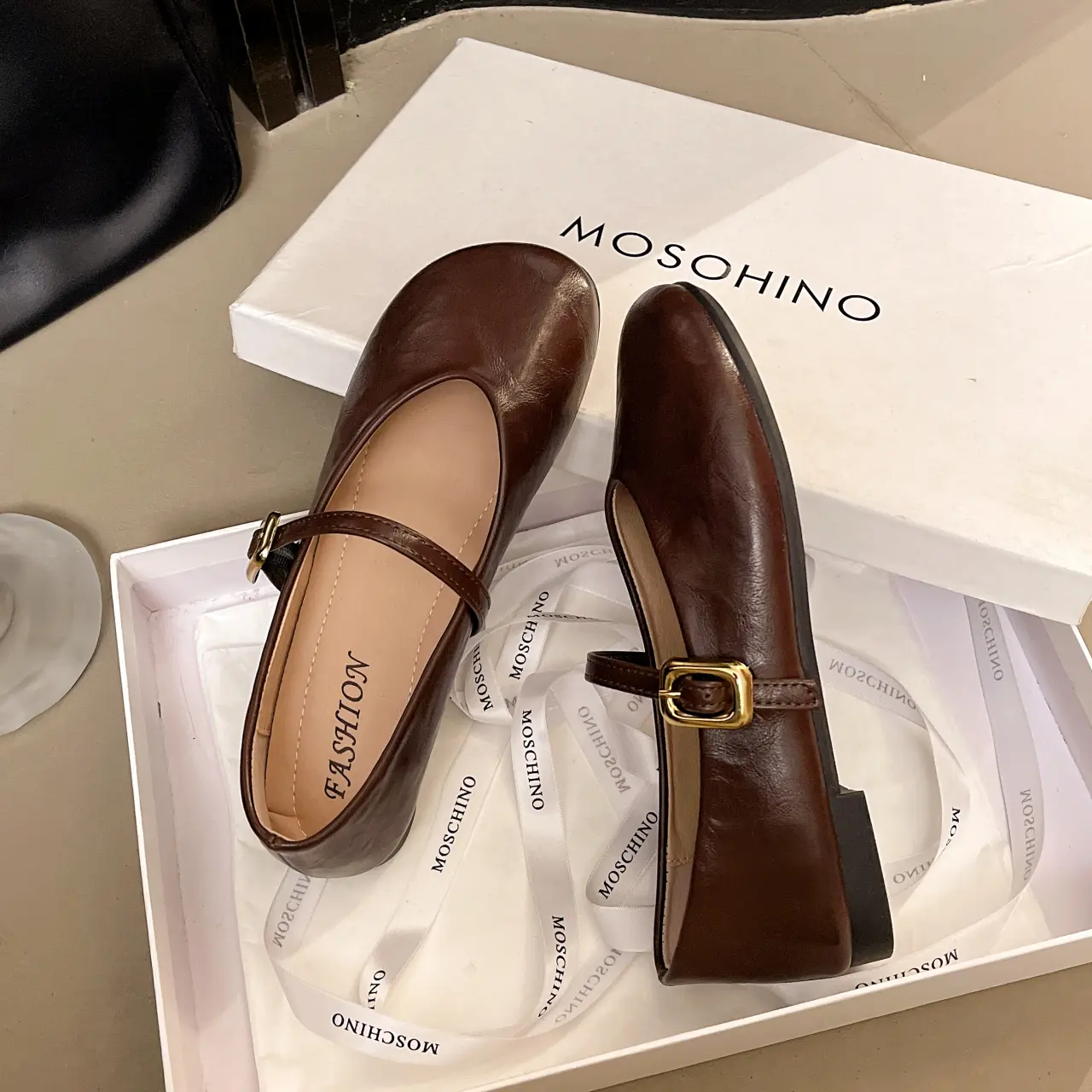 Ballerine donna stile mary jane scarpe comode casual_voghion.com