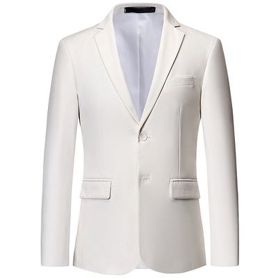CT 2025 Frühling und Herbst neue Business Casual Single Suit Fashion Herren Solid Color Blazer_voghion.com
