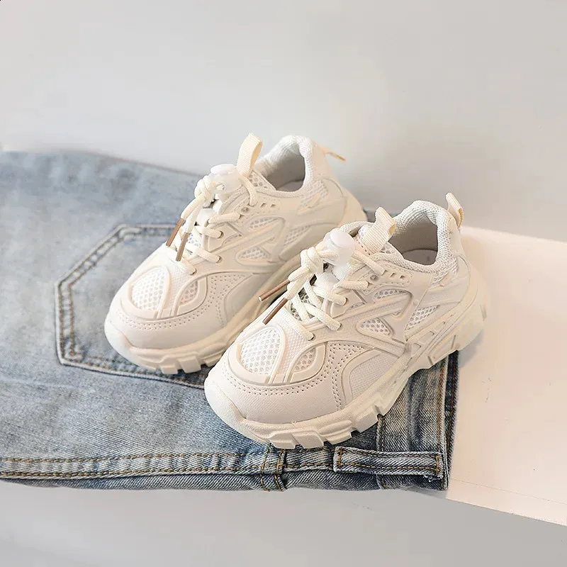 Childrens Mesh Breathable Sports Spring And Autumn New Girls Soft Soled Casual Boys Fashionable Single Tenis Childrens_voghion.com