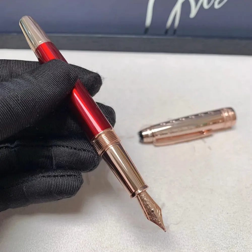 wholesale The Little Prince And Rose Series 145 All-metal Fountain Pen, Signature Pen, Ballpoint Pen, Ink Pen, Gel Pen_voghion.com