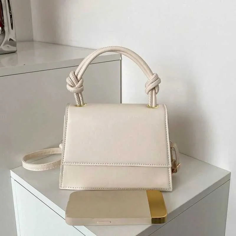 Solide Pu Leder Schulter Tasche Mode Designer Handtaschen Top Griff für Frauen Casual Umhängetaschen Ba241108_voghion.com