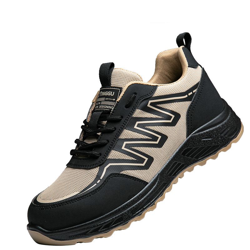 Breathable safety anti-slip wear-ristant steel baotong work men's anti-smashing and anti-piercing labor protection_voghion.com