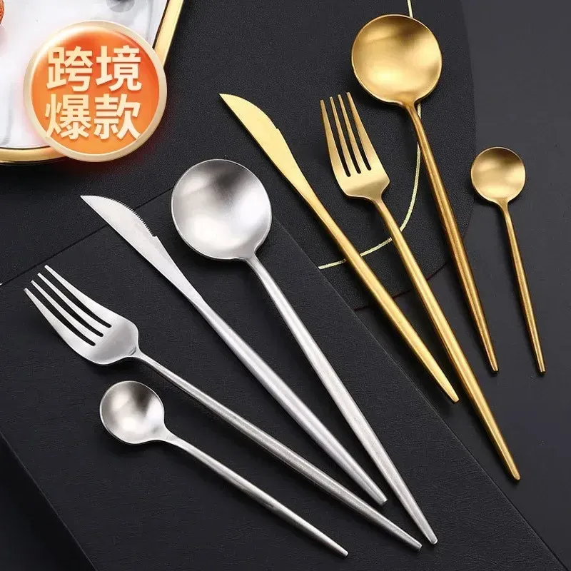 Mirror Gold Flatware - Wedding Grade｜Restaurant Quality_voghion.com