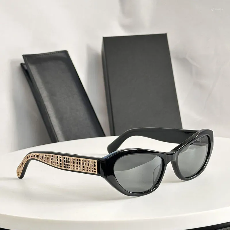 Sunglasses Women Fashion Retro Classics Change Acetate Frame Outdoor Business High Quality Small Face Glasses_voghion.com