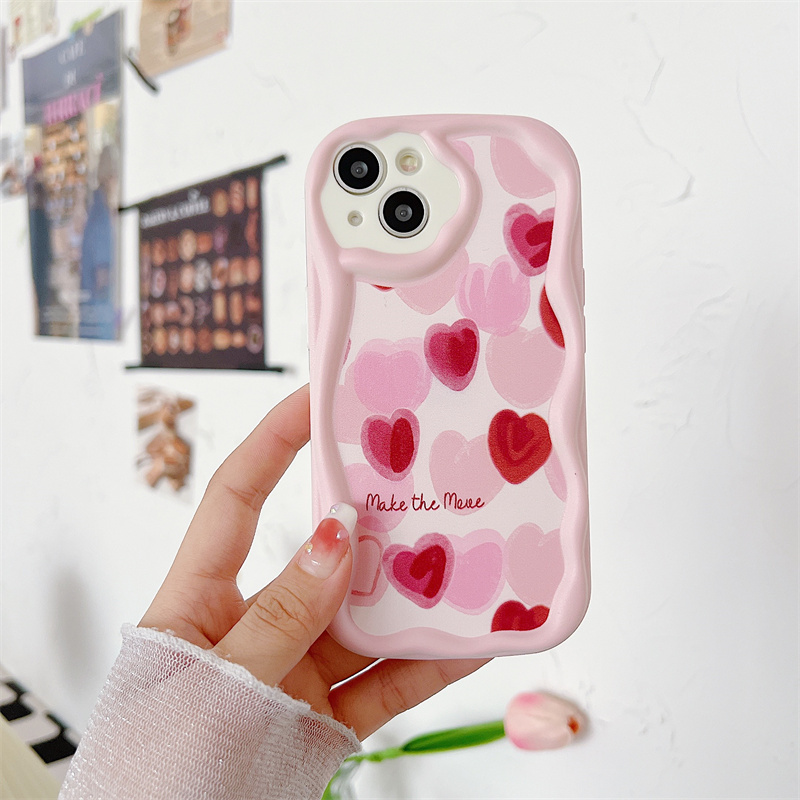 Stossfeste 3d Wellen Handyhülle Für Realme Modelle Rundumschutz_voghion.com
