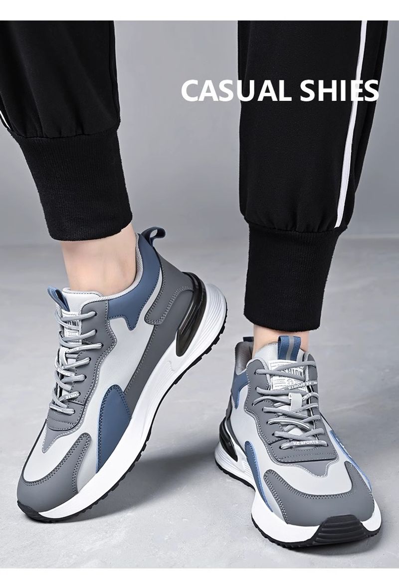 Tide Summer Board Explosion Leather High-top Hundred Sports Waterproof Non-slip Men's Shoes_voghion.com