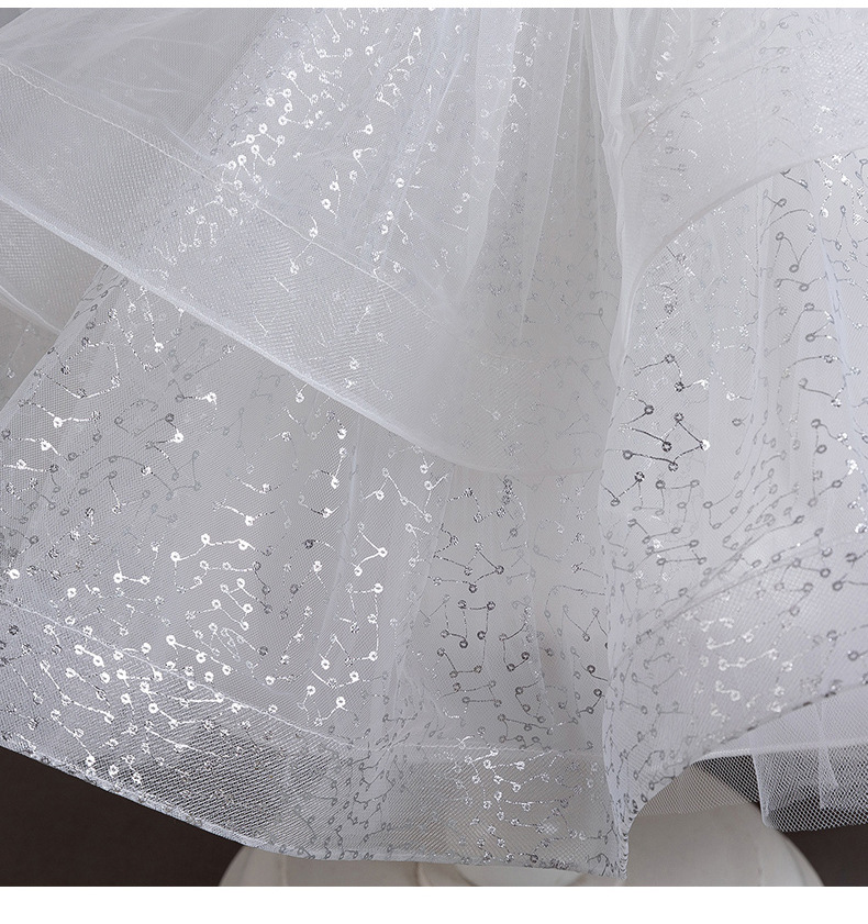 [PetiteRoyale] Rochie de bal pentru fete - Rochie de prințesă din tul cu straturi | Ținute de seară pentru fetițe cu flori și spectacole (3-12 ani)_voghion.com
