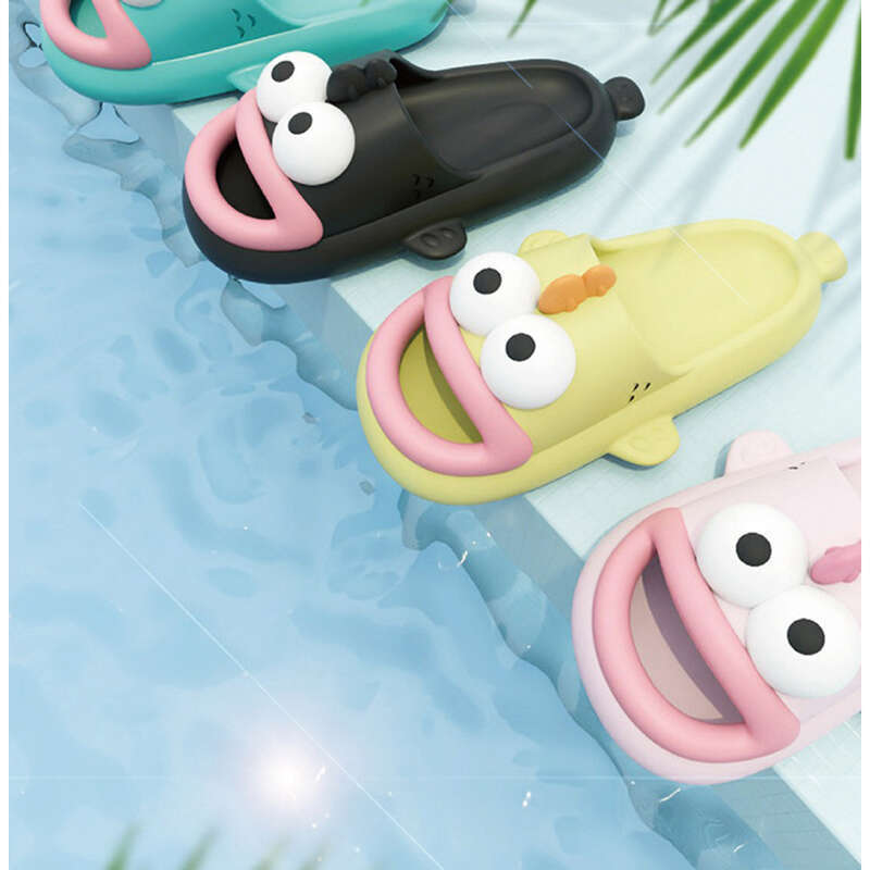 Pantofole estive Chanyi Clown Fish rosse e nuove, stile esterno antiscivolo e odorose, in EVA, con una sola linea, fresche_voghion.com