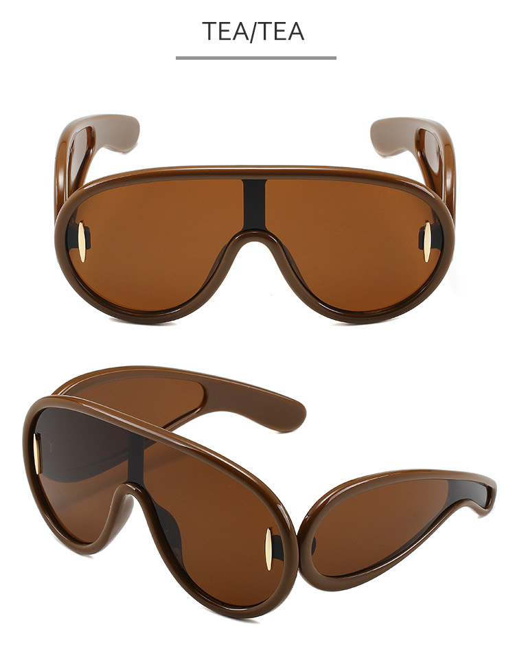 Irregular Trend Oversized Toad Sunglasses – Hip Hop Style Personality Eyewear Fashion Trends Hot-selling_voghion.com