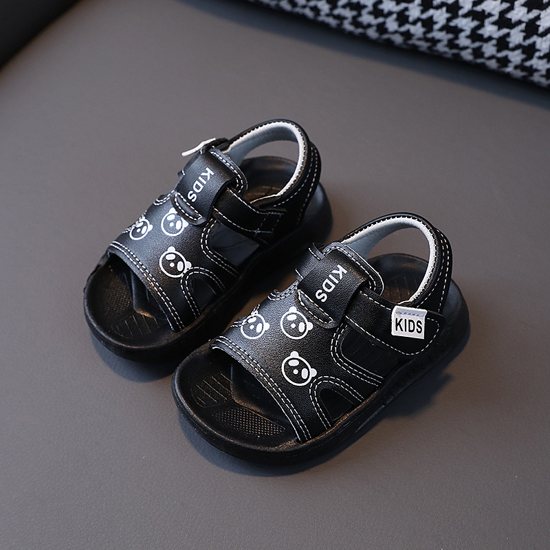 Kid's Clothing Baby sandals for girls 1-6 years old 2 boys cartoon beach shoes 2024 summer new children's non-slip soft-soled toddler shoes_voghion.com