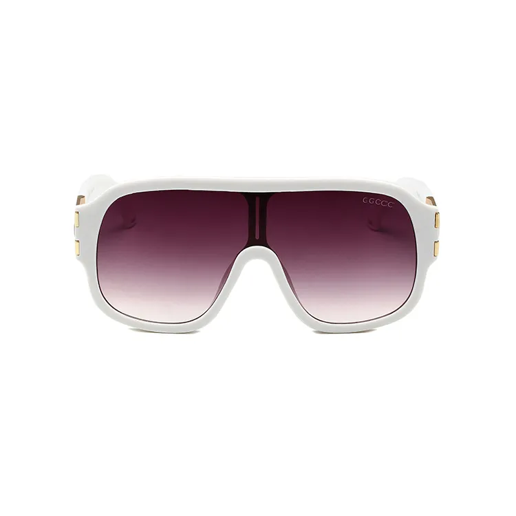 Modische Runde Sonnenbrille Für Herren Schwarzer Metallrahmen_voghion.com