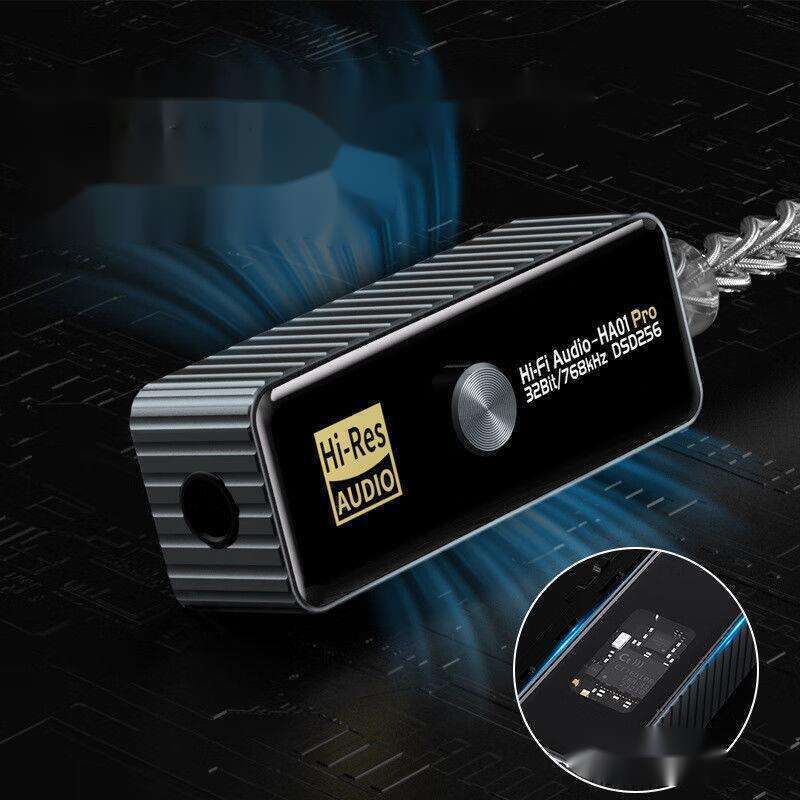 Mały kabel dekodujący typu c do kabla audio 3,5 mm, bezstratny wzmacniacz słuchawkowy HIFI do telefonów komórkowych_voghion.com