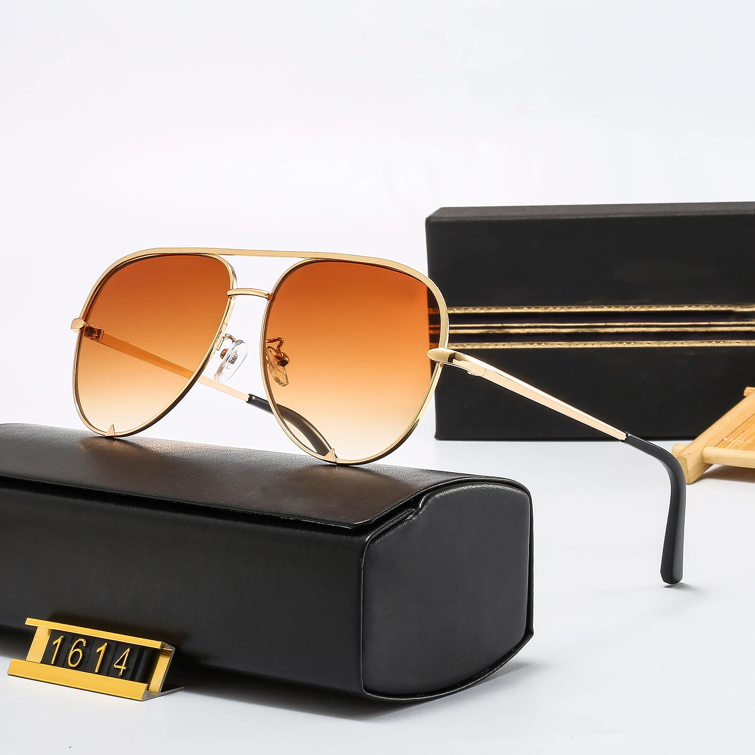 Pilotska policijska očala, ženska dizajnerska modna sončna očala z zaščito proti bleščanju, vožnja, ribolov, moška polarizirana očala za zaščito oči_voghion.com