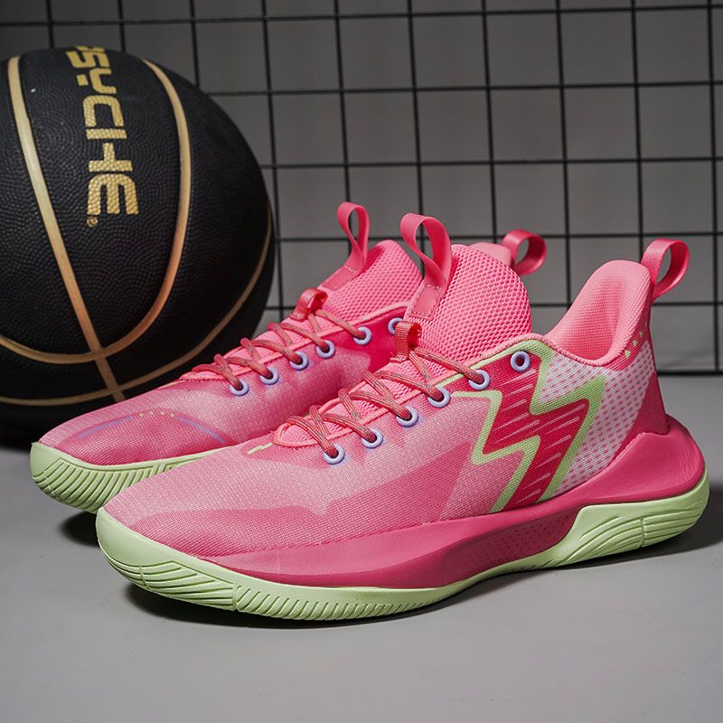 Verschleißfeste Basketballschuhe für Herren, Sport-Air-Cushion-Sohle, solide, scharfkantige, professional_voghion.com